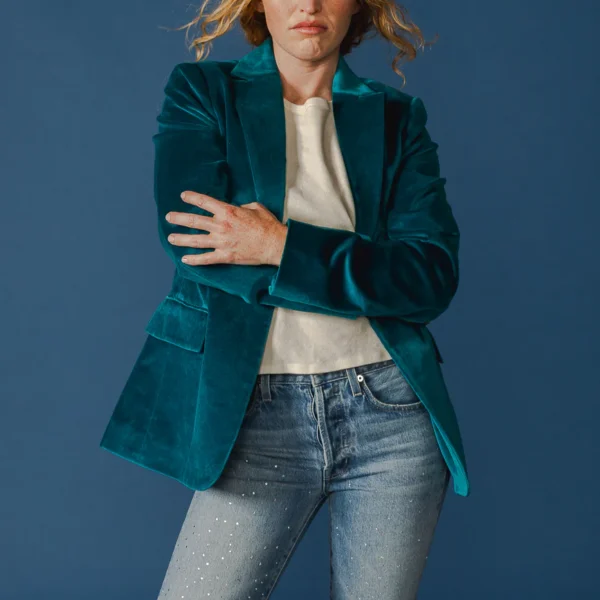 Velvet Blazer