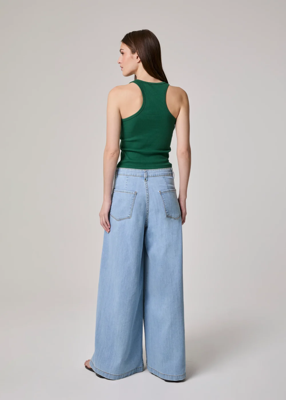 Alfred High Rise Super Wide Leg Jeans - Image 4